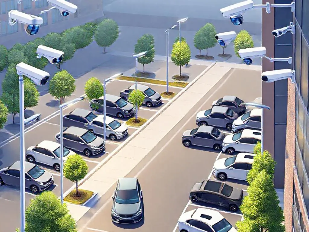CCTV parkir kendaraan CCTV parkir kendaraan